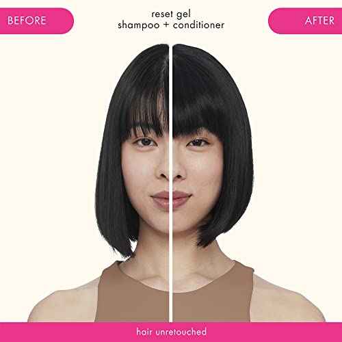 amika reset clarifying gel shampoo, 200ml