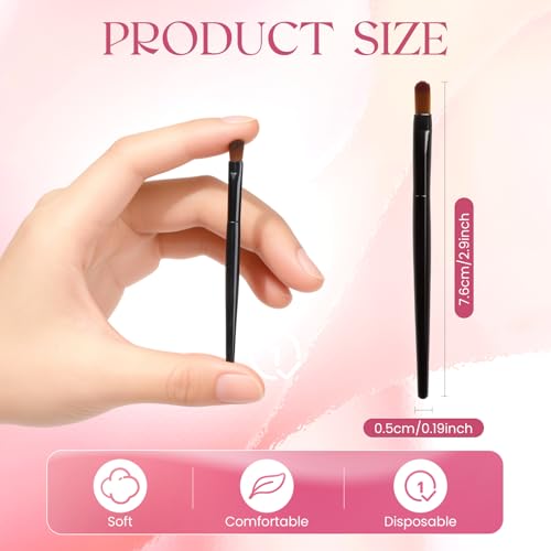 50-Piece Lip Brushes Set - Pro Makeup Applicators