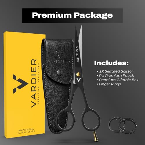 6.5" Professional Hair Cutting Scissors - Stainless Steel Barber Shears