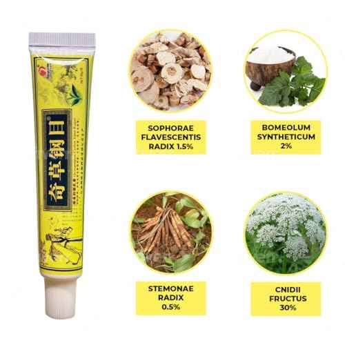 Official Seller - Chinese Herbal Cream - Natural Relief for Skin Issues - Pack of 3