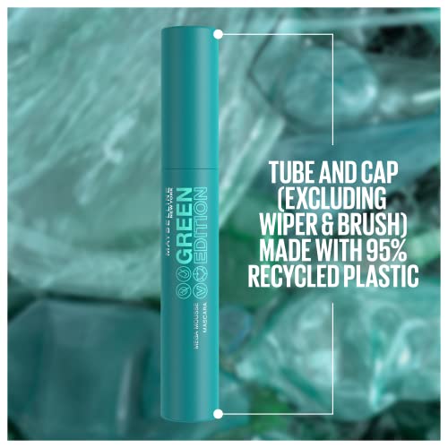Maybelline Green Edition Mega Mousse Mascara - Buildable Volume