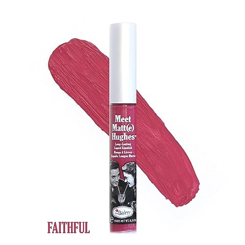 theBalm Meet Matte Hughes Liquid Lipstick in Faithful
