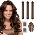 Posicurly 3-Piece Heatless Hair Curler Set - Satin Overnight Blowout Rods