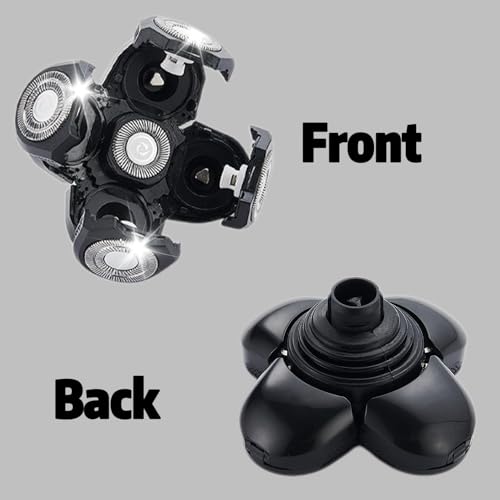 3PCS Fre*bi*d Shaver Heads - Freedom Fle*Seri*s Replacement Blades for Bald Men