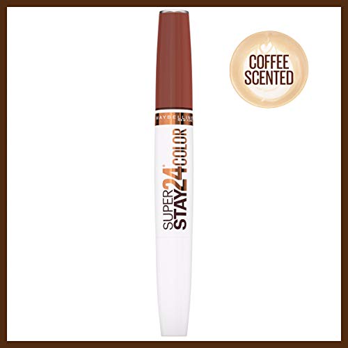 Maybelline SuperStay 24, 2-Step Liquid Lipstick, Coffee Edition, Mocha Moves