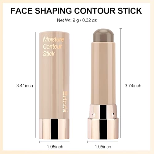 Erinde Cool Toned Contour Stick for Fair Skin - Grey Brown