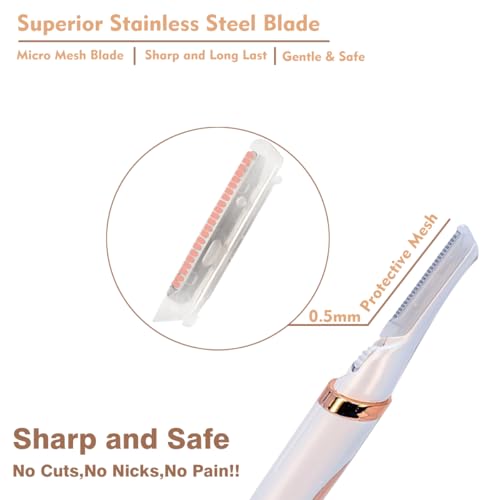 Replacement Blade heads for Finishing Touch Flawless Dermaplane Glo