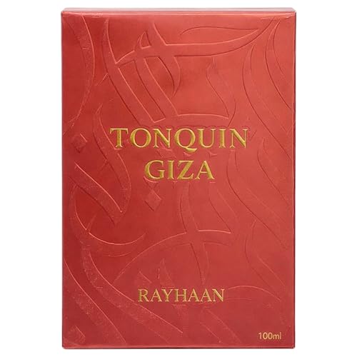 Rayhaan Tonquin Giza Unisex Eau de Parfum 3.4oz | Gourmand Spiced Fragrance