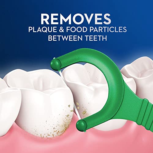 Oral-B Glide Mint Dental Floss Picks with Scope Outlast Flavor - 75 Count