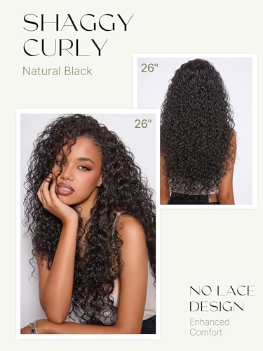 Frodio Curly Half Wig 26" Glueless 200% Density