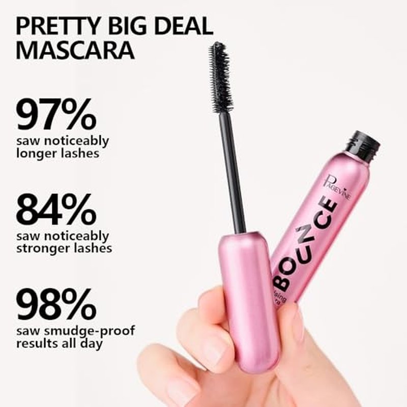 Vugnna Waterproof Tubing Mascara - Volumizing & Lengthening, Blackest Black