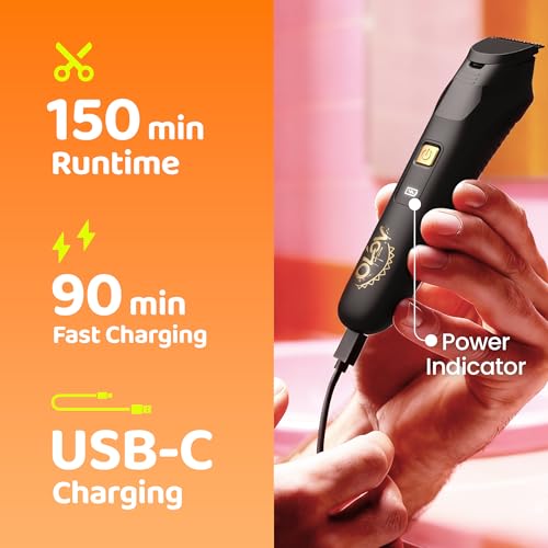 Electric Beard Trimmer for Men,Nose Hair Trimmer & Men's Electric Razor 10-in-1 Grooming Kit Cordless Shaver Gift-Ready for Men(Black)
