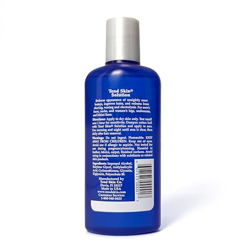 Tend Skin Solution for Razor Bumps & Ingrown Hair, 4 oz