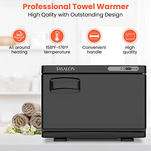 TASALON 8L Hot Towel Warmer Cabinet for Spa & Salon