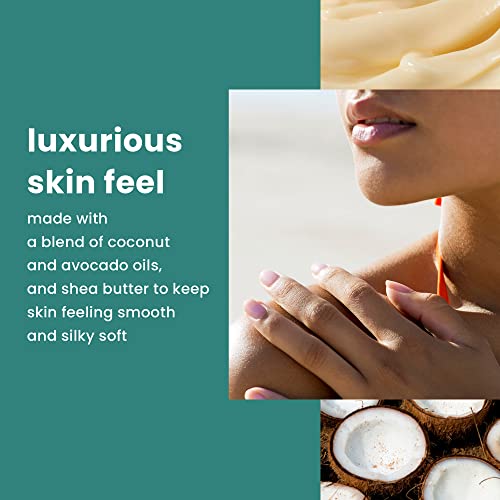 Hawaiian Tropic After Sun Lotion Moisturizer and Hydrating Body Butter with Coconut Oil, 8 Ounce & Sheer Touch Lotion SPF 30 | Broad Spectrum Sunscreen, 8oz