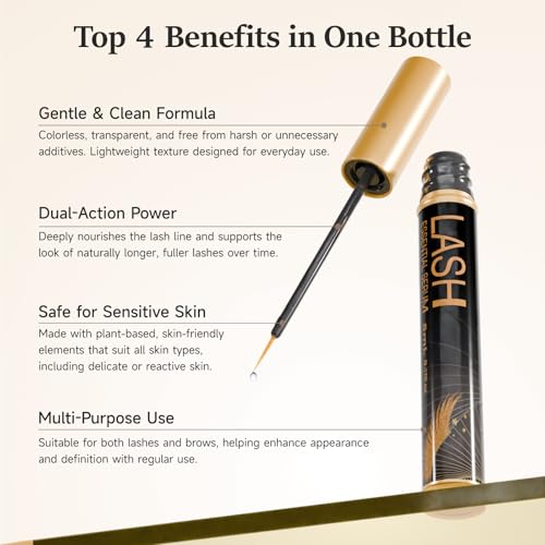 Eyelash Growth Serum for Longer Thicker Lashes