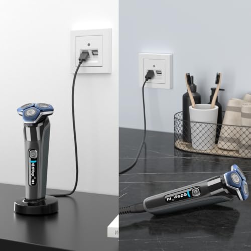 Charger Stand Compatible with Philips Norelco Shaver S7887/82 S5880/81 S5884/82 S5887/83 S7885/85 S7886/84 S7889/91 S9606/80 S8696/86 S8692/83 XP9204/85 XP9201/88 XP9203/81 XP9200/82 X9000/90