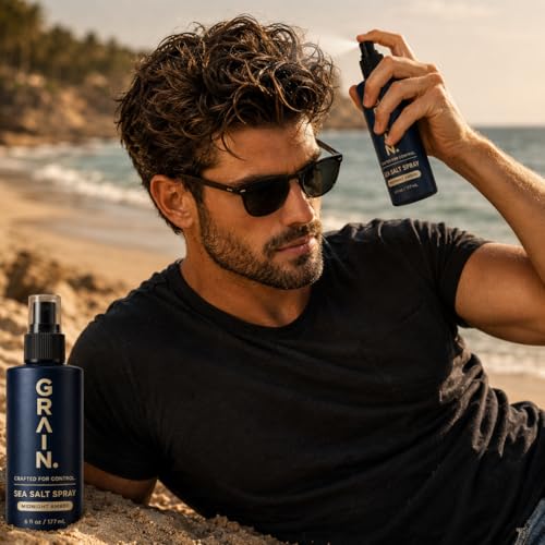 Grain Sea Salt Spray for Men | Beach Hair Texture