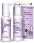 Keranique Hair Regrowth Treatment for Women - 2% Minoxidil Spray - 4 Fl Oz