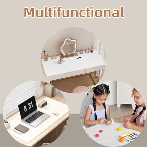 Waterproof Makeup Mat 15.7x23.6" PU Leather Vanity Protector