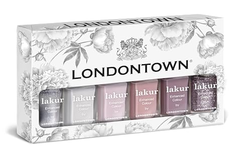 LONDONTOWN I Do! Bridal Nail Polish Set - Vegan Cruelty-Free Wedding Collection, 6 Shades, 0.40fl oz