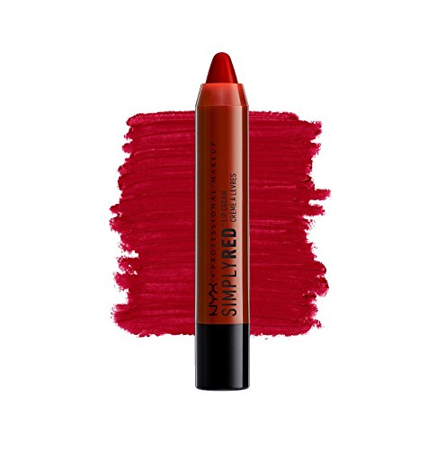 NYX Simply Red Lip Cream - Leading Lady, 0.11oz