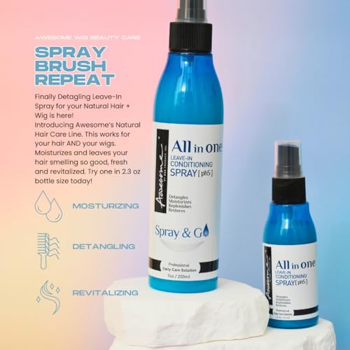 Awesome Leave-In Conditioner Spray with Camellia Oil - 7 Fl Oz