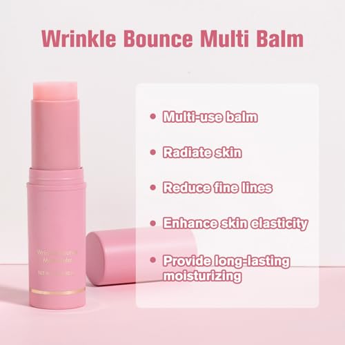 2Pcs Wrinkle Repair Moisturizing Multi Balm Stick, Anti-wrinkle Face Eye Body Hydrating Face Moisturizer, Balm Stick Skin Collagen Moisturizer for Dry Skin