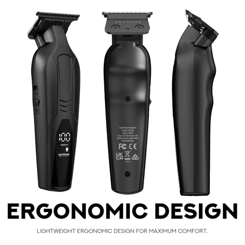 Supreme Trimmer Vader Lite Professional Barber Trimmer Black ST3700