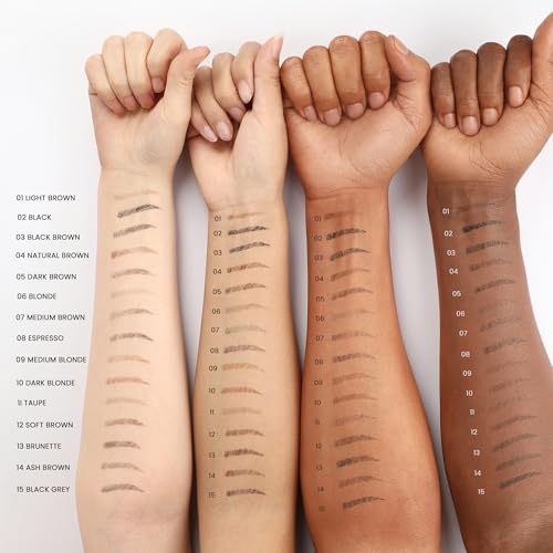 Microblading Eyebrow Pen 2 Pack - Waterproof, Hair-Like Strokes