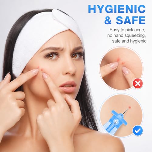Acne Needle & Pimple Patches Set - 50 Needles + 72 Dots