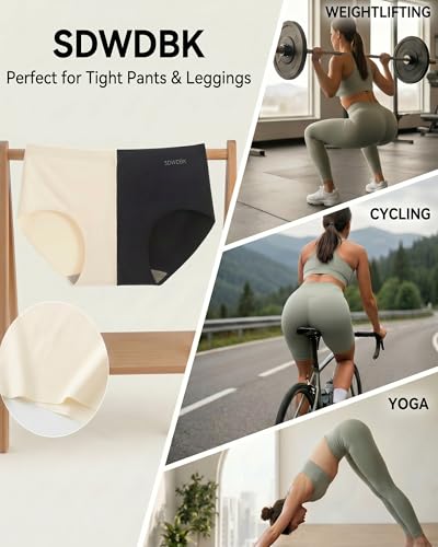 Seamless Camel Toe Thong Underwear for Women - Breathable G String