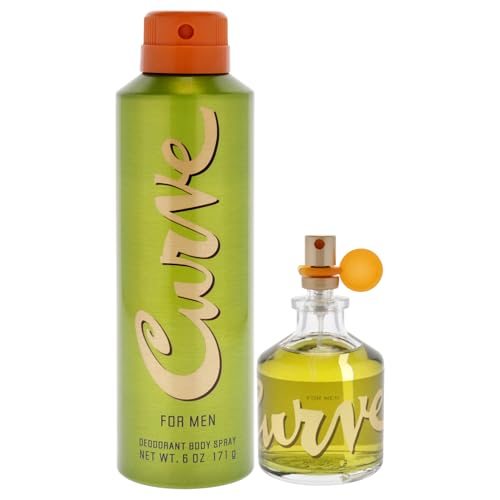Curve Men's Cologne & Deodorant Set, 2.5oz Spray