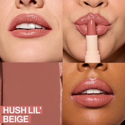 Lipstick Set - Hush Lil' Beige | Satin Finish, Vitamin E & Argan Oil