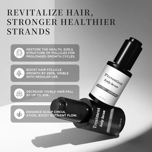 Hair Growth Serum Bundle - Dual-Step Scalp Care System