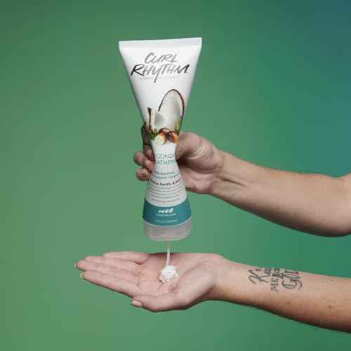 Leave-in Conditioner Treatment - Leave-in Conditioner for Curly Hair - Hair Moisturizer with Shea, Coconut, and Argan Oil - 2 pc