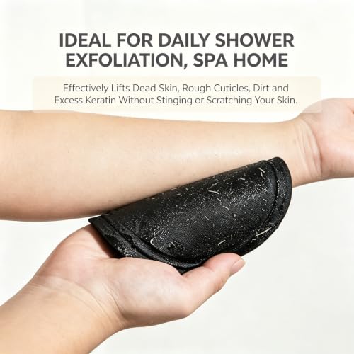 Exfoliating Bath Gloves, 3-Pack Quick-Dry Scrubber