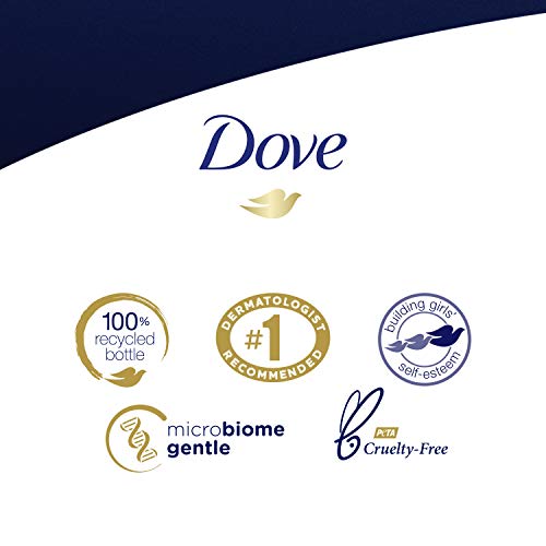 Dove Body Wash with Pump with Skin Natural Nourishers for Instantly Soft Skin and Lasting Nourishment Deep Moisture Cleanser That Effectively Washes Away Bacteria While Nourishing Your Skin 34 oz 3 Count