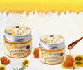 Honey Milk Hydrating Peel-Off Hand Wax Mask for Dry Hands - 2 Pack