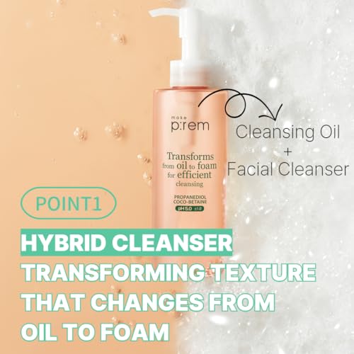 MAKE P:REM Safe Me Oil to Foam Cleanser 200mL