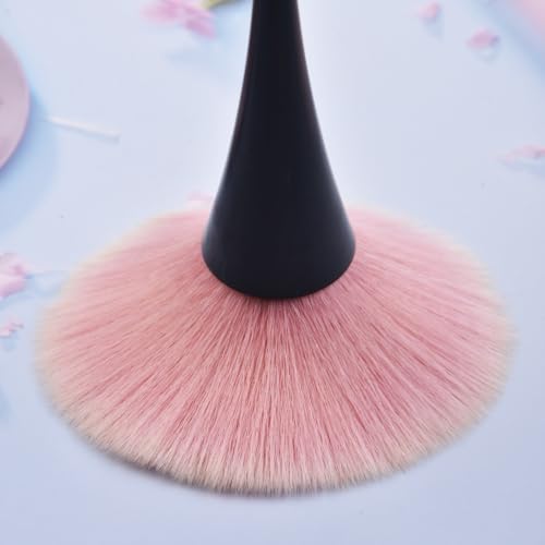 2Pcs Nail Dust Brushes for Acrylic & Gel Nails - Soft Bristle Cleaner