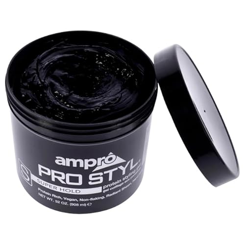 Ampro Pro Styl Protein Styling Gel, 32 Oz (Pack of 2)
