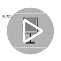 Ruacq Makeup Mirror with Lights, 1X/10X Magnifying, 4000mAh Battery