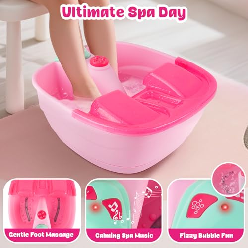 Kids Spa Day Kit for Girls - Complete Spa Experience Set