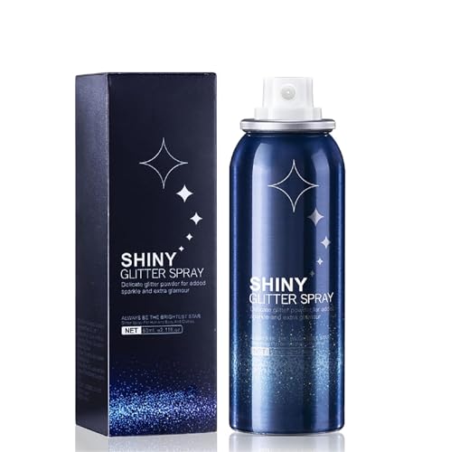 Body Glitter Spray for Hair & Skin - Festival Shimmer Makeup