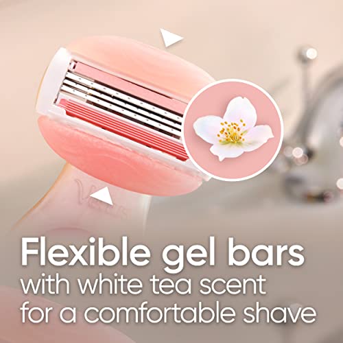 Gillette Venus Travel Women's Razor with 3 ComfortGlide Blades & Case