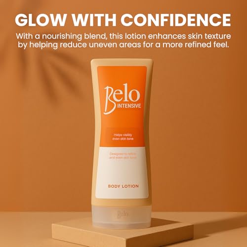Belo Intensive Body Lotion 200ml | Deep Moisturizing Body Care | Lightweight Non-Greasy Lotion for Dry & Sensitive Skin | Daily Hydration for Smooth, Soft Skin