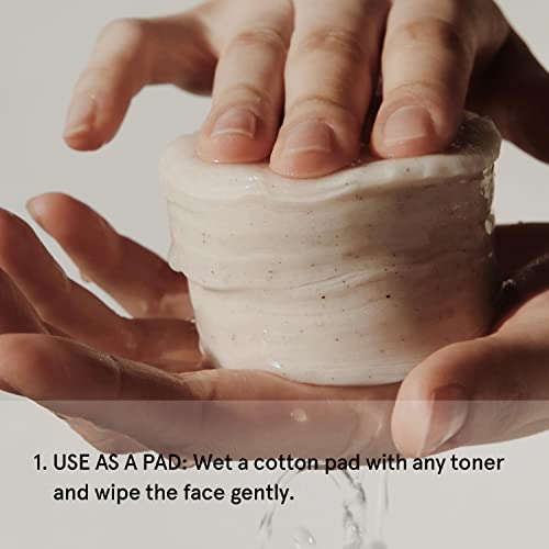 ONE THING Large DIY Toner Pads - 70 Cotton Exfoliating Rounds