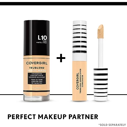 COVERGIRL TruBlend Undercover Concealer, Natural Ivory, 0.33 Fl Oz (Pack of 2)