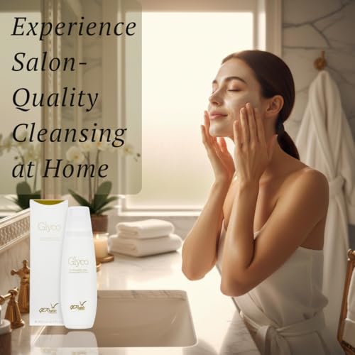 Gernetic Glyco Cleansing Milk - Hydrating Makeup Remover for Face & Neck, All Skin Types, 200ml